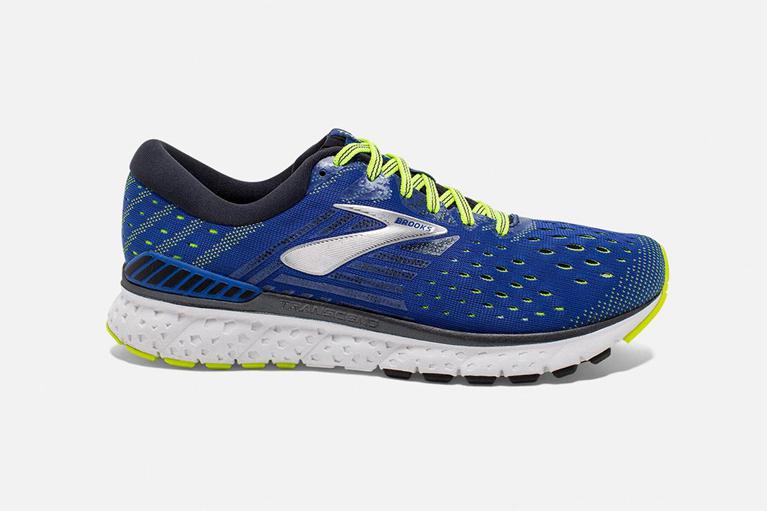 Brooks Transcend 6 Road Running Shoes - Men's - Blue (19258-AXHZ)